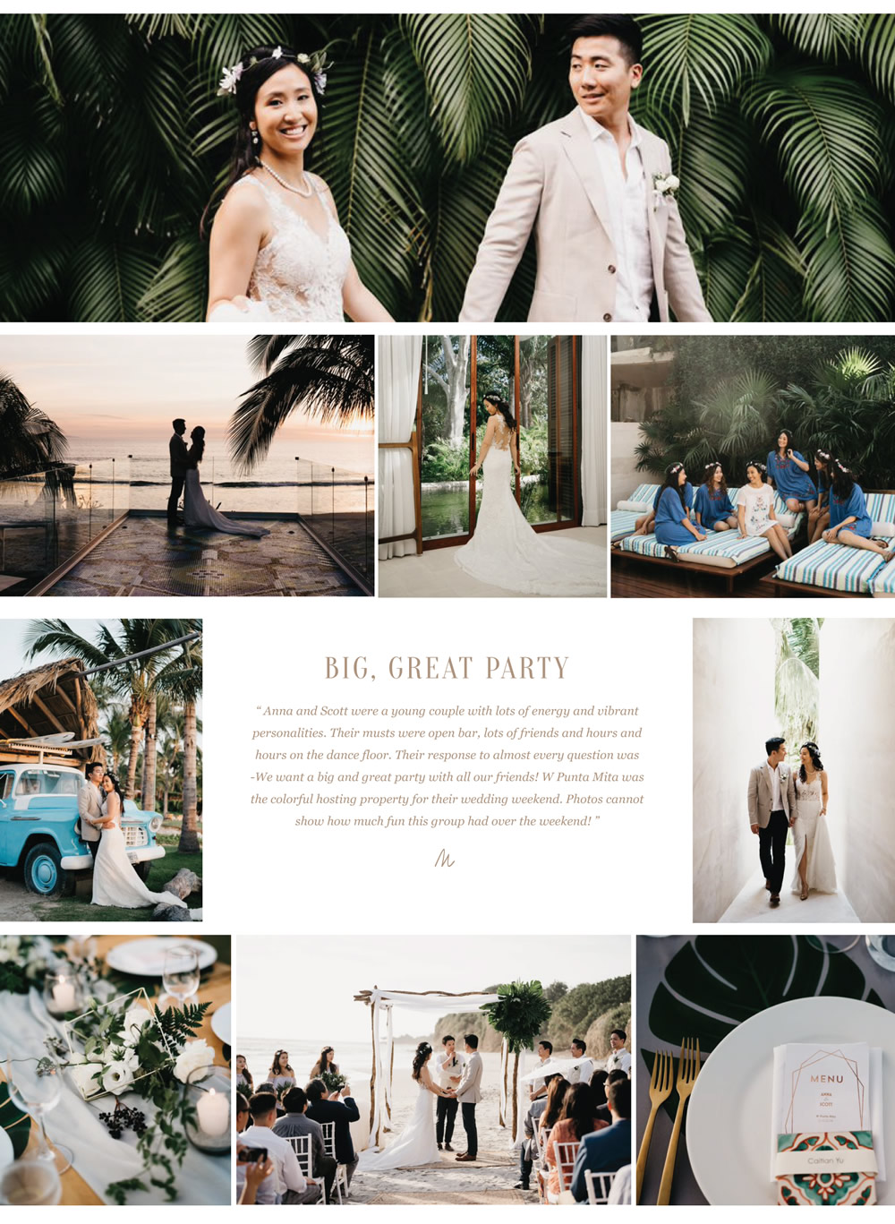 Punta Mita Wedding Anna & Scott